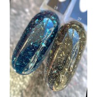 Гель-лак Saga Fiery gel №29, 8 мл TPO free